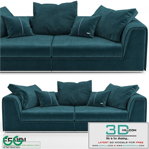 Fendi Casa Prestige Sofa Blue